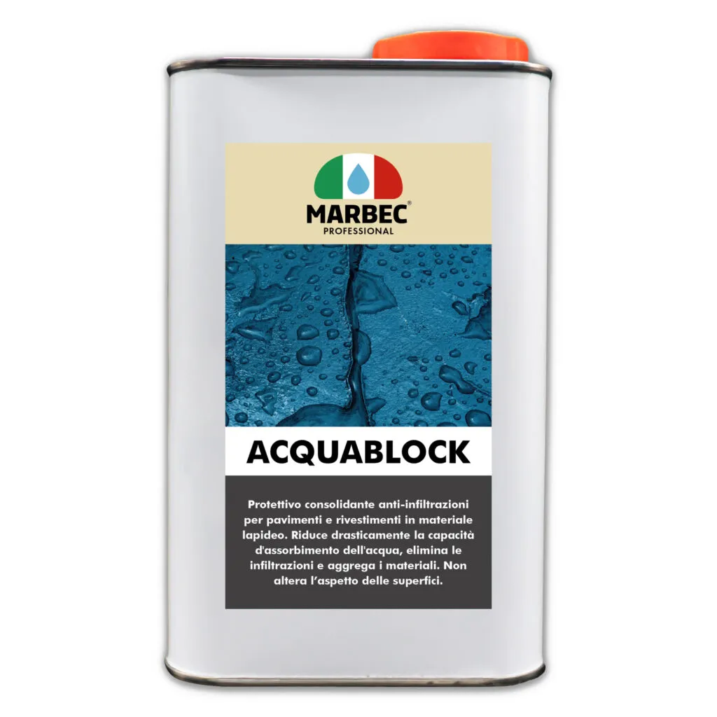 impermeabilizzare terrazzo senza togliere pavimento ACQUABLOCK | MARBEC