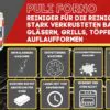 Entkalkungsgel für Backöfen und Grills