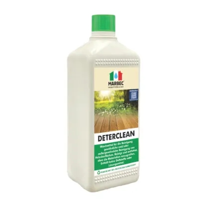 Marbec Deterclean - detergente per superfici in legno interne ed esterne