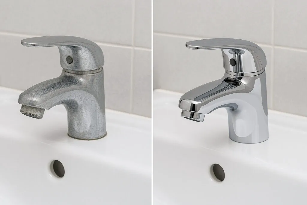 Badezimmerreinigung
